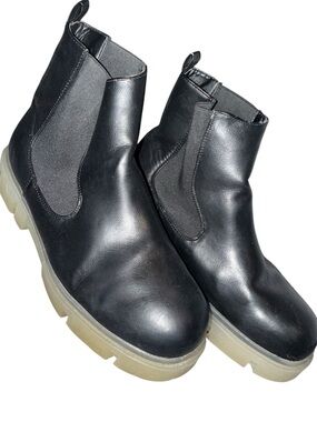 GUC- Mens- BooHooMan- Chunky Chelsea Boot- Black